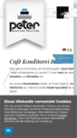 Mobile Screenshot of cafe-peter.com